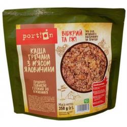 Каша гречана з м'ясом яловичини Portion