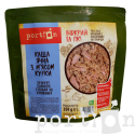 Каша ячна з м'ясом курки Portion
