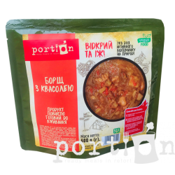 Борщ с фасолью Portion