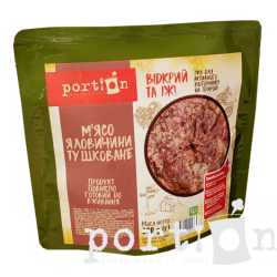 Мясо говядины тушеное 200 г Portion