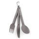 Набор столовых приборов Sea to Summit Alpha Light Cutlery Set 3PC