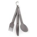 Набір столових приборів Sea to Summit Alpha Light Cutlery Set 3PC