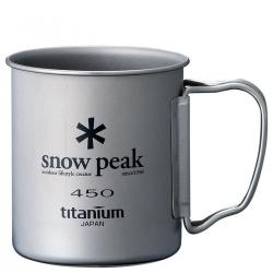 Титановая кружка Snow Peak Ti-Single Cup 450ml