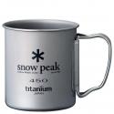 Титановая кружка Snow Peak Ti-Single Cup 450ml