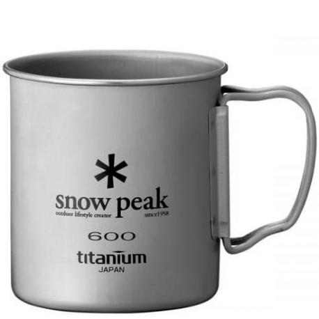 Титановая Кружка Snow Peak Ti-Single Cup 600ml