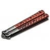 Нож Boker Magnum Balisong Wood Tanto