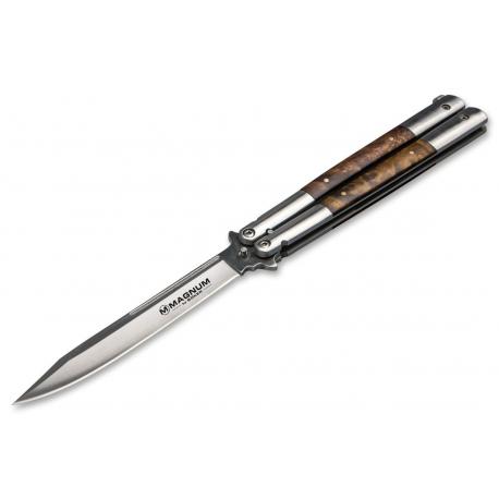 Нож Boker Magnum Balisong Wood Large