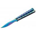 Нож Boker Magnum Balisong Rainbow