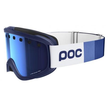 Маска POC Iris Stripes Butylene Blue/Persimmon Blue Mirror