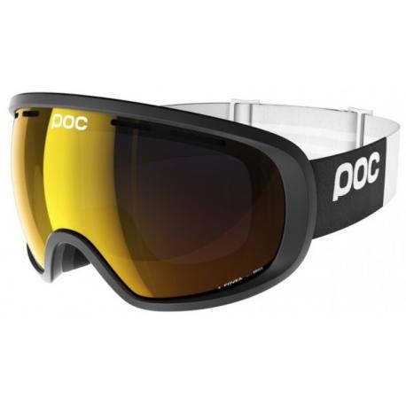 Маска POC Fovea Uranium Black/Pink Gold Mirror