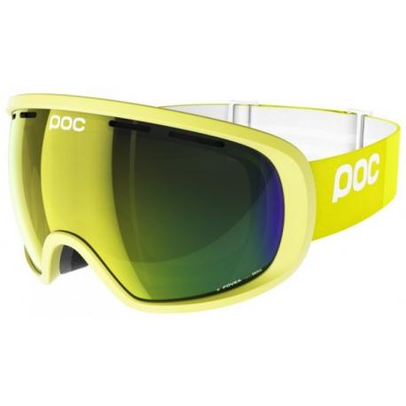 Маска POC Fovea Hexane Yellow/Bronze Yellow Mirror