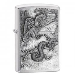 Зажигалка Zippo 200 Eagle vs Snake 29637