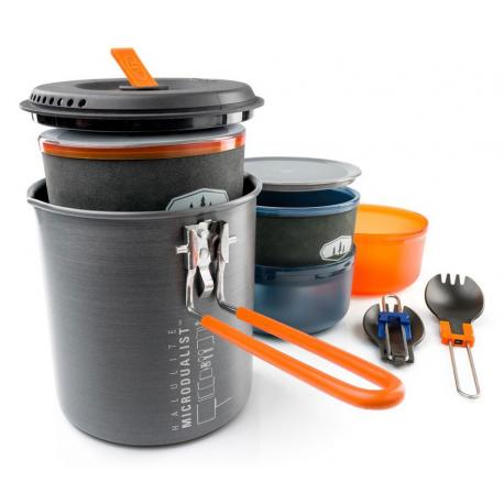 Набор посуды GSI Outdoors Halulite Microdualist