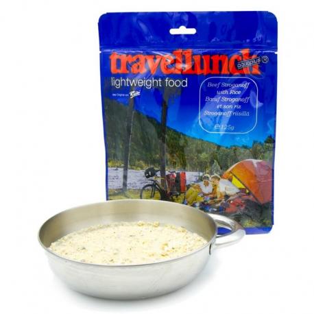 Travellunch Бефстроганов с рисом (2 порции)