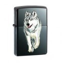 Зажигалка Zippo Wolf Black Ice 769