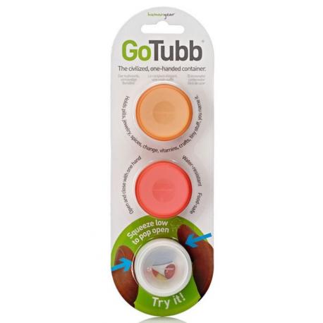 Набор контейнеров Humangear GoTubb 3-Pack Small