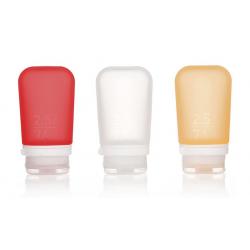 Набор силиконовых бутылочек Humangear GoToob + 3 Pack Medium