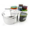 Набор посуды GSI Outdoors Glacier Stainless Camper