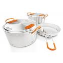 Набір посуду GSI Outdoors Glacier Stainless Base Camper Medium