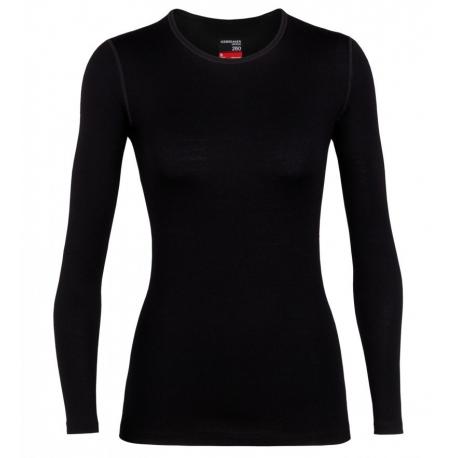Термофутболка Icebreaker 260 Tech LS Crewe Women
