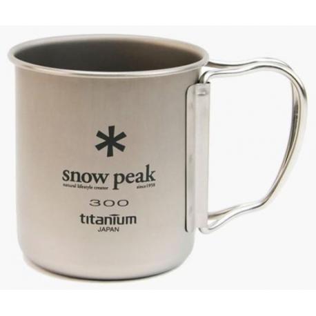 Титановая Кружка Snow Peak Ti-Single Cup 300ml MG-042FH