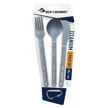 Набор столовых приборов Sea To Summit Titanium Cutlery Set 3
