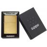 Зажигалка Zippo Classic Vintage Brushed Brass 240