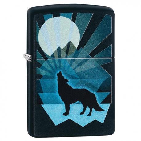 Зажигалка Zippo Wolf And Moon Design 29864