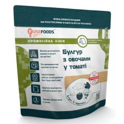 Готовая еда FuseFoods Булгур с овощами в томате