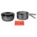 Набор посуды Trangia Tundra II HA 1.75 / 1.5 л (два котелка, крышка, ручка, чехол)