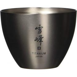 Титановий термостакан Snow Peak Titanium Double wall Stacking H450ml