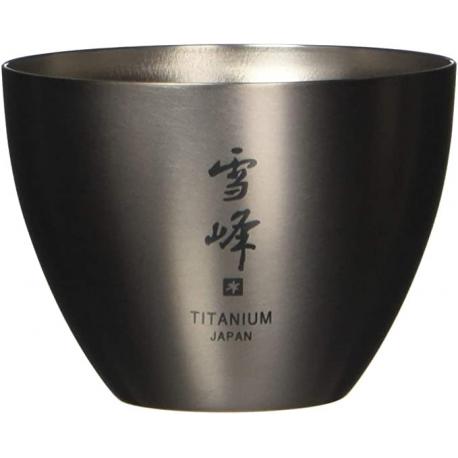 Титановий термостакан Snow Peak Titanium Double wall Stacking H450ml