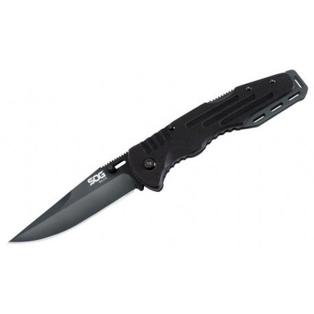 Ніж розкладний SOG Salute Black (SOG FF11-CP)