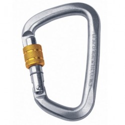 Карабин Singing Rock D Steel Lock Screw Gate 50kN