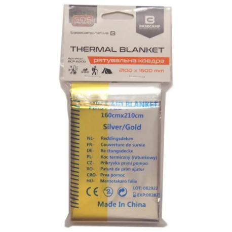 Спасательное одеяло Base Camp Thermal Blanket