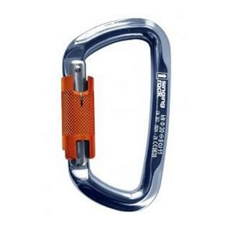 Карабин Singing Rock D carabiner twist lock-30 kN