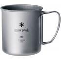 Кружка Snow Peak MG-142 Titanium Single Wall 300ml