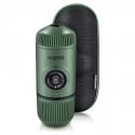 Еспресо-кавоварка портативна Wacaco Nanopresso Moss Green з чохлом