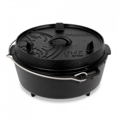 Казан-жарівня чавунна Petromax Dutch Oven ft4.5 на ніжках 3,5 л
