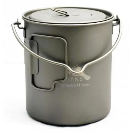 Казанок TOAKS Titanium 750ml Pot with Bail Handle