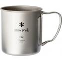 Кружка Snow Peak MG-143 Titanium Single Wall 450ml