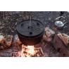 Казан-жаровня чугунная Petromax Dutch Oven ft18 плоское дно 16.1 л