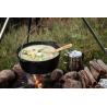 Казан-жаровня чугунная Petromax Dutch Oven ft12 плоское дно 10.8 л