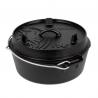 Казан-жарівня чавунна Petromax Dutch Oven ft4.5 плоске дно 3.5 л