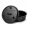 Казан-жаровня чугунная Petromax Dutch Oven ft4.5 плоское дно 3.5 л