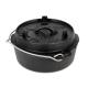 Казан-жаровня чугунная Petromax Dutch Oven ft3 плоское дно 1.6 л