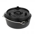 Казан-жарівня чавунна Petromax Dutch Oven ft3 плоске дно 1.6 л