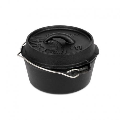 Казан-жаровня чугунная Petromax Dutch Oven ft1 плоское дно 0.9 л