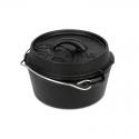 Казан-жарівня чавунна Petromax Dutch Oven ft1 плоске дно 0.9 л