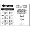 Защита колен Demon Hyper Knee V4 D3O (DS5127)